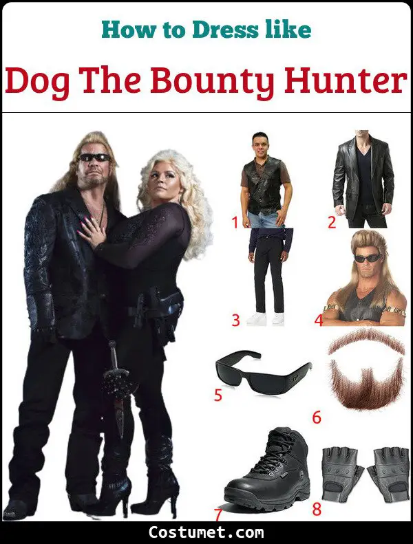 Dog The Bounty Hunter Costume for Cosplay & Halloween