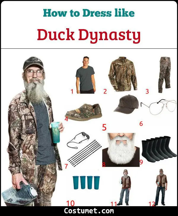Duck Dynasty Costume for Cosplay & Halloween