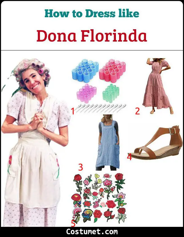 Dona Florinda Costume for Cosplay & Halloween