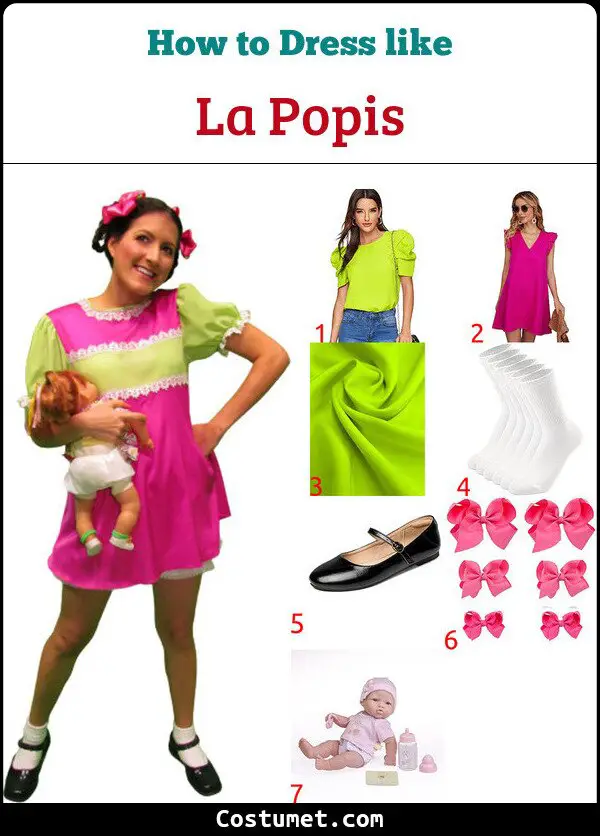 La Popis Costume for Cosplay & Halloween