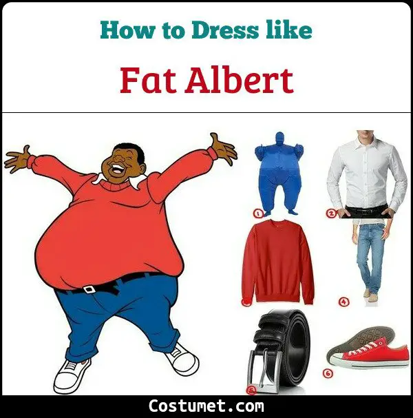 Fat Albert Costume for Cosplay & Halloween