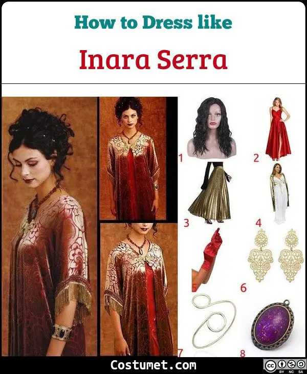 Inara Serra Costume for Cosplay & Halloween