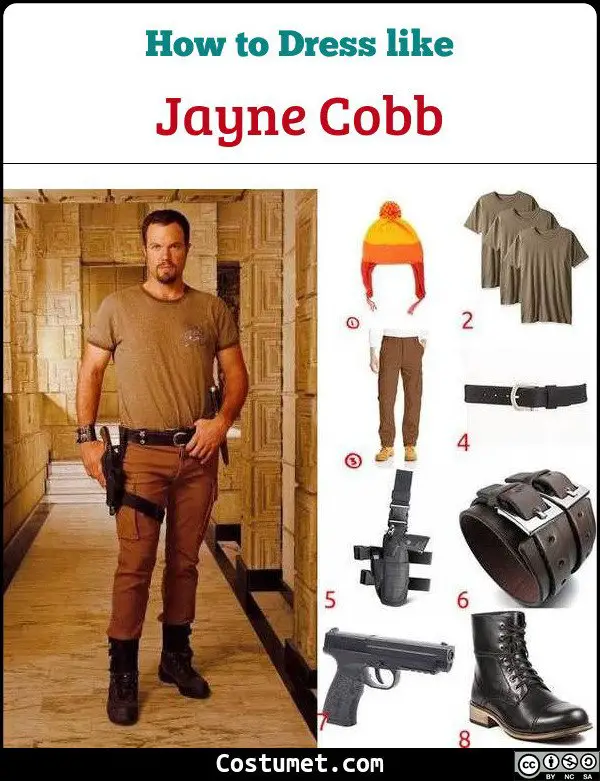 Jayne Cobb Costume for Cosplay & Halloween
