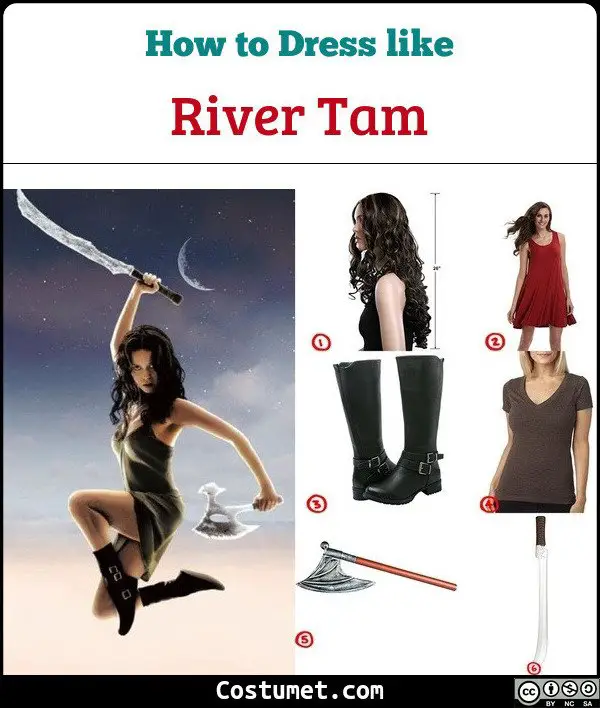 River Tam Costume for Cosplay & Halloween