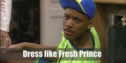 The Fresh Prince aka. Will Smith’s style throughout the Fresh Prince of Bel-Air show is very a funky, colorful, and almost exaggerated take on hip 90s fashion.
