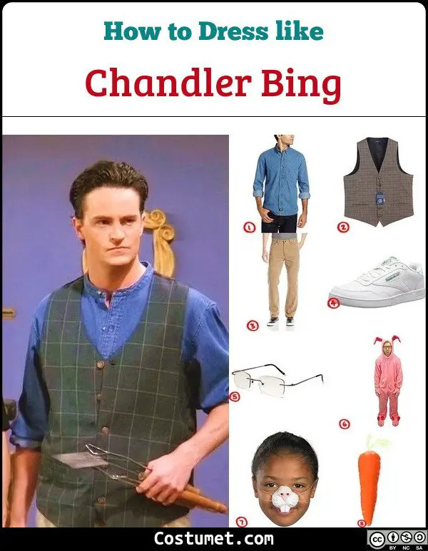 Chandler Bing Costume for Cosplay & Halloween