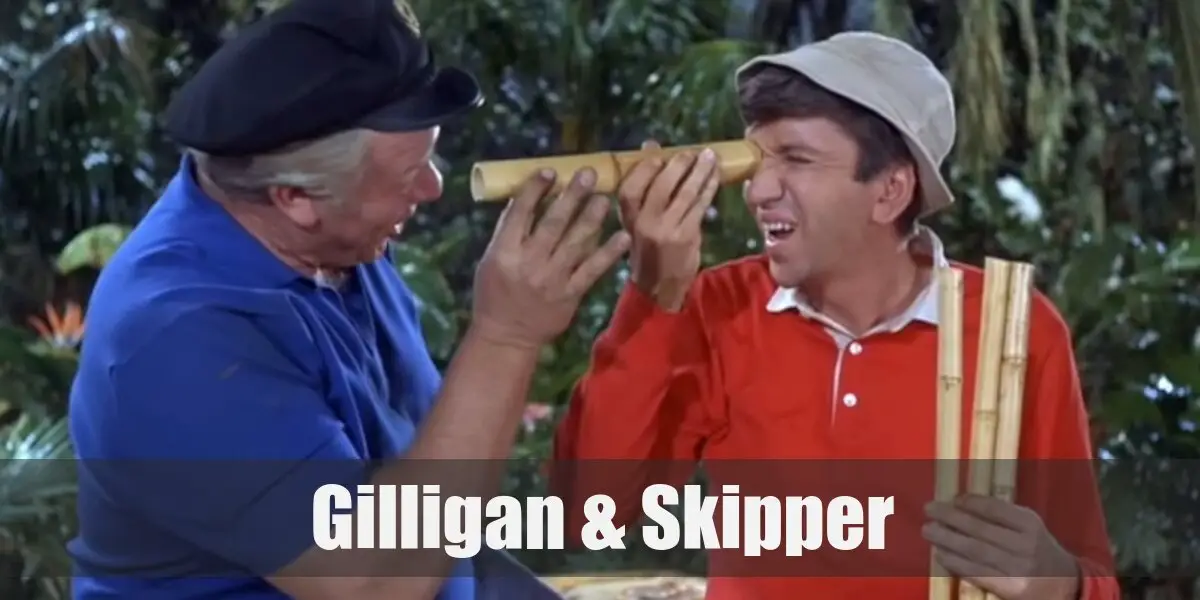 Gilligan &amp; Skipper (Gilligan’s Island) Costume for Cosplay