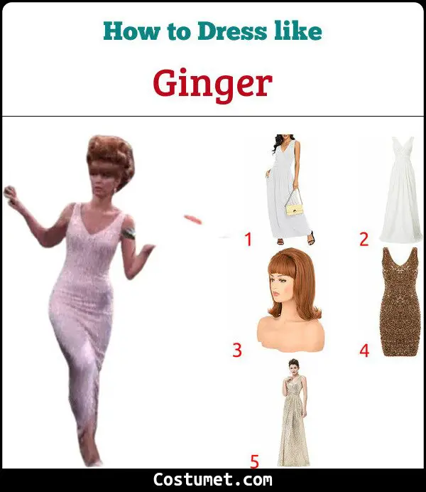 Ginger Costume for Cosplay & Halloween