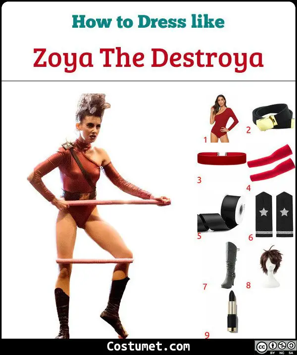 Zoya The Destroya Costume for Cosplay & Halloween