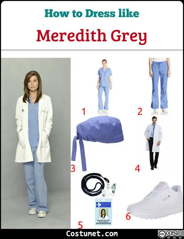 Greys Anatomy Costume for Cosplay & Halloween