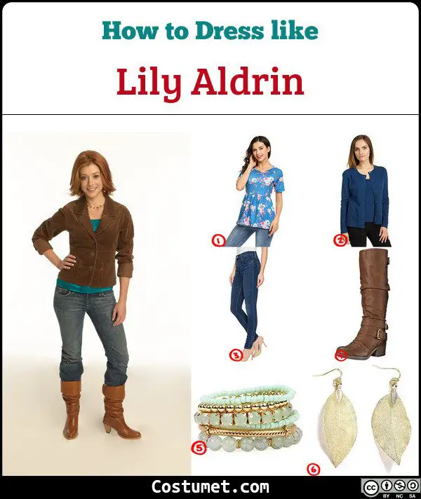 Lily Aldrin Costume for Cosplay & Halloween