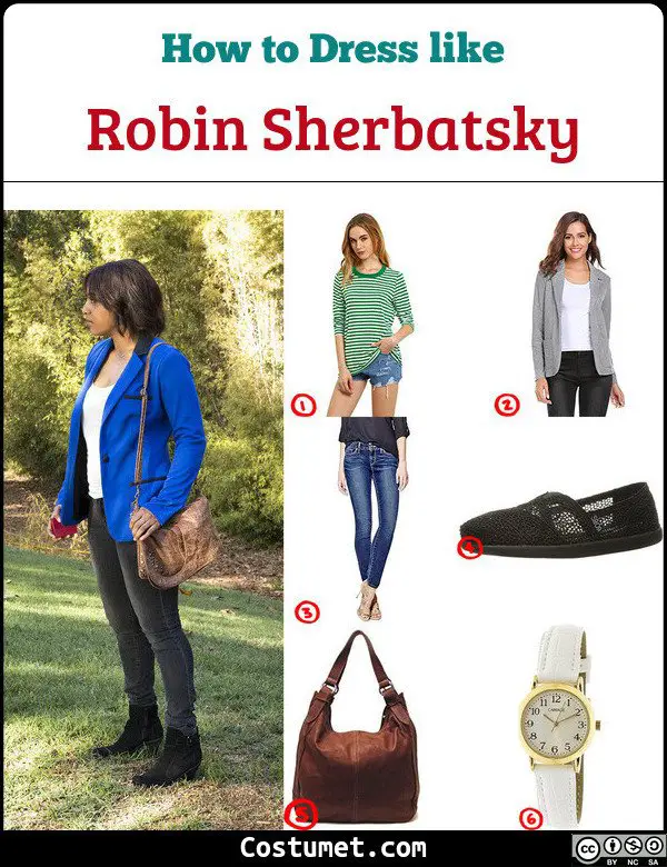 Robin Sherbatsky Costume for Cosplay & Halloween