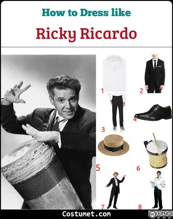 Ricky Ricardo Costume for Cosplay & Halloween