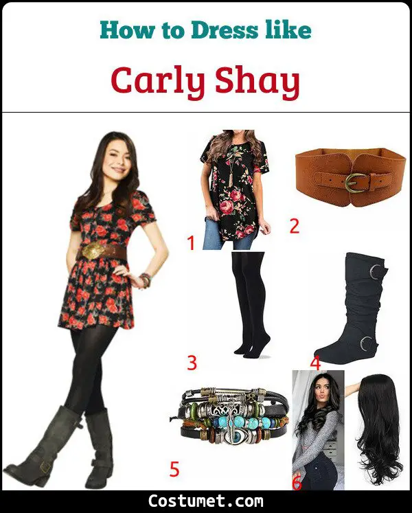 Carly Shay Costume for Cosplay & Halloween