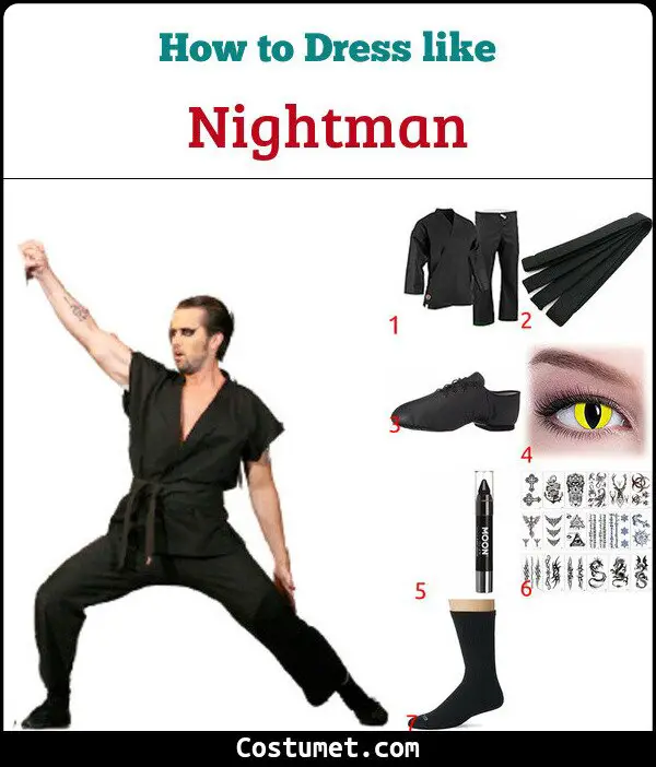 Nightman Costume for Cosplay & Halloween