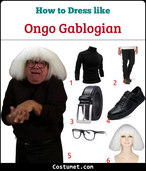 Ongo Gablogian Costume for Cosplay & Halloween