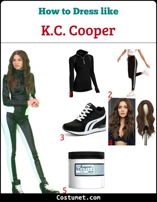 K.C. Cooper Costume for Cosplay & Halloween