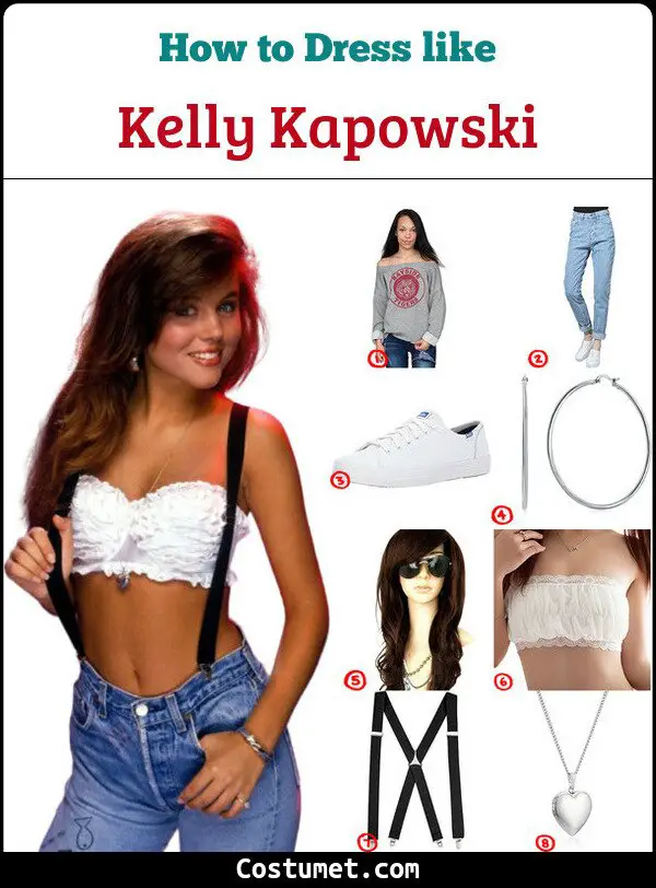 Kelly Kapowski Costume for Cosplay & Halloween