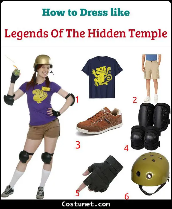 Legends Of The Hidden Temple Costume for Cosplay & Halloween
