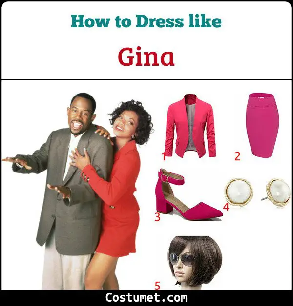 Gina Costume for Cosplay & Halloween