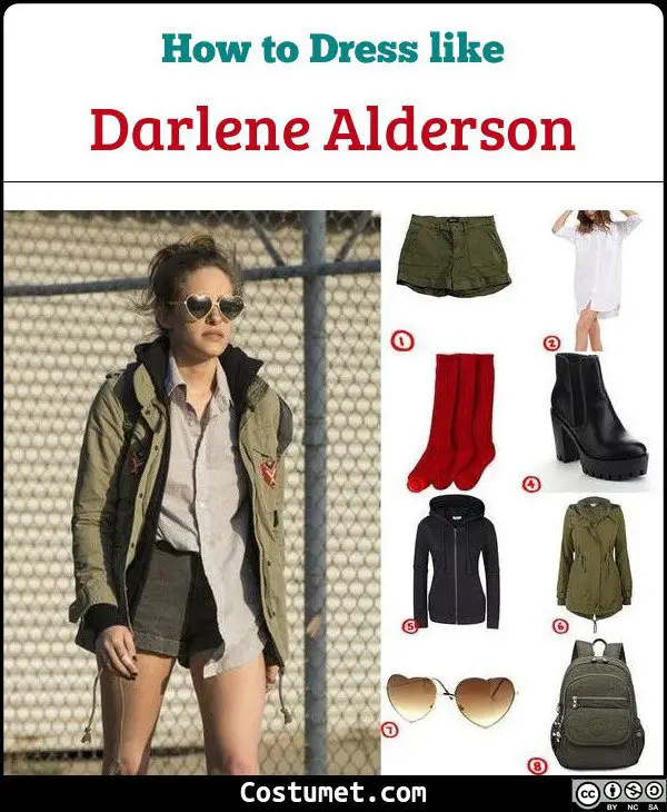 Darlene Alderson Costume for Cosplay & Halloween