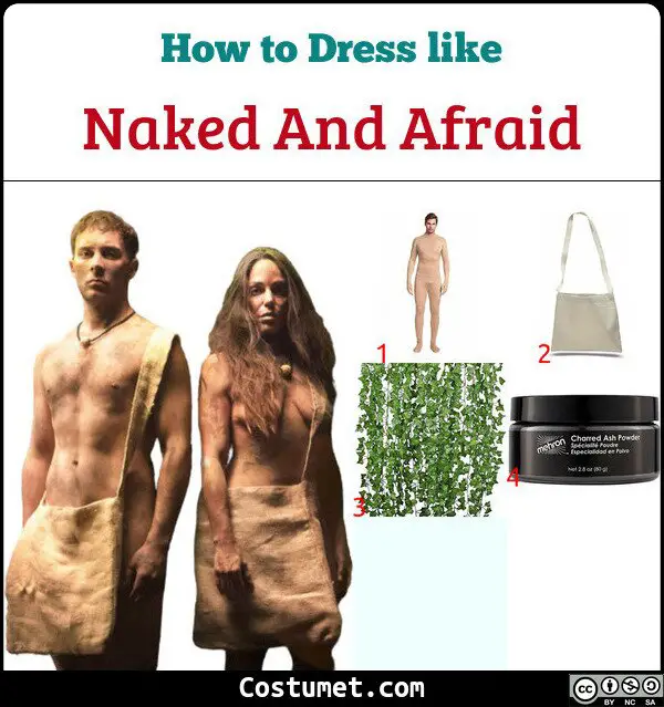 Naked And Afraid Costume for Cosplay & Halloween