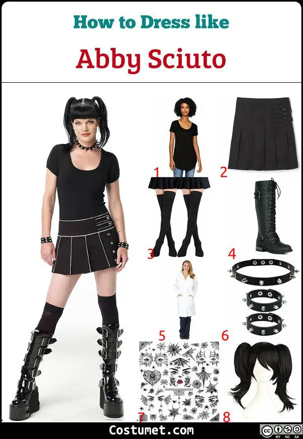 Abby Sciuto Costume for Cosplay & Halloween