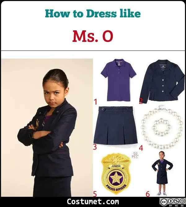 Ms. O  Odd Squad Costume for Cosplay & Halloween