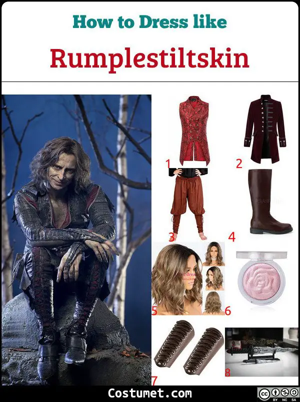 Rumpelstiltskin Costume for Cosplay & Halloween