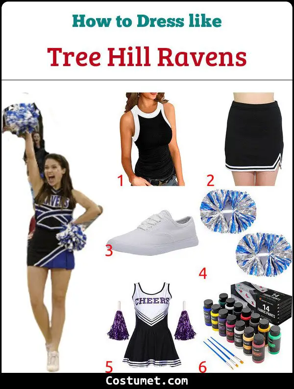 Tree Hill Ravens Cheerleaders (One Tree Hill) Costume for Cosplay ...