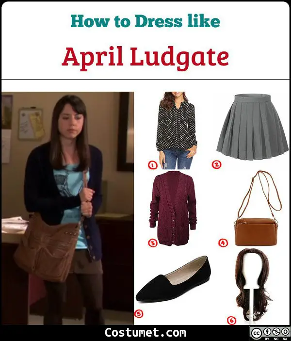 April Ludgate Costume for Cosplay & Halloween