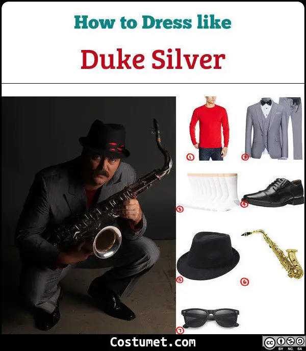 Duke Silver Costume for Cosplay & Halloween