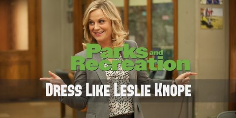 Leslie Knope costume is something that you might be able to find in your closet, and whatever you don't have you can easily find online