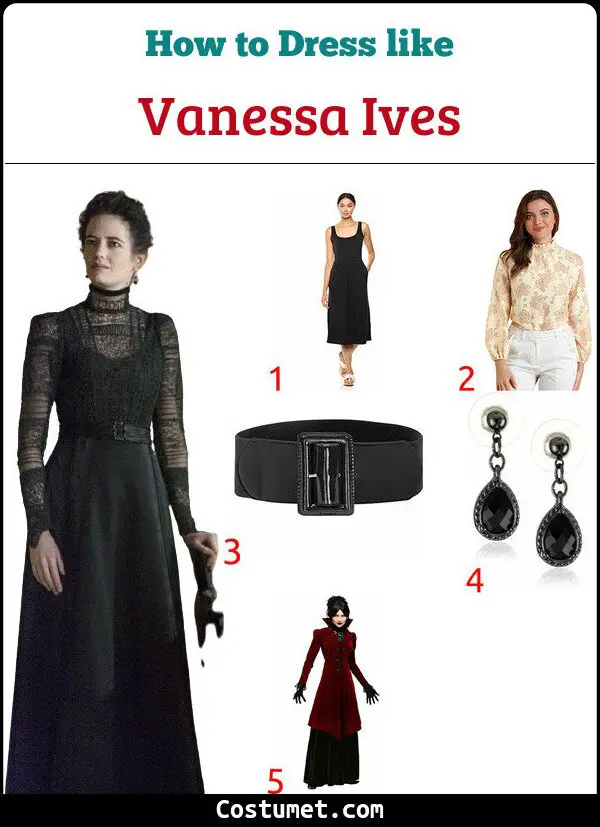 Vanessa Ives Costume for Cosplay & Halloween