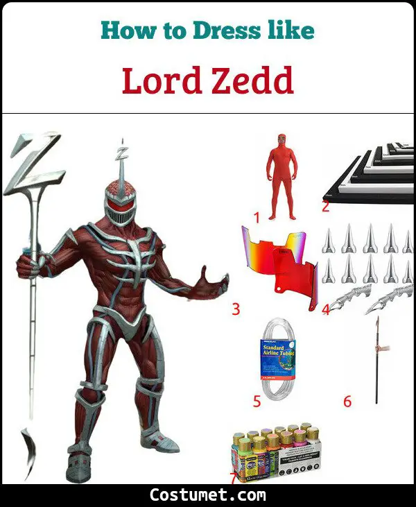 Lord Zedd Costume for Cosplay & Halloween