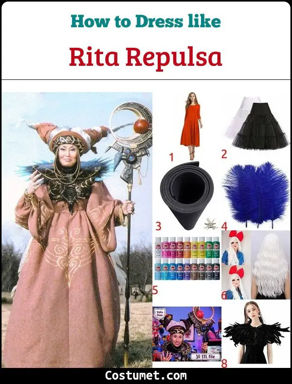 Rita Repulsa Costume for Cosplay & Halloween