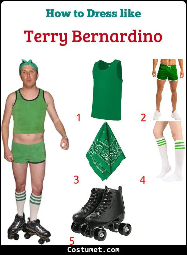Terry Bernardino Costume for Cosplay & Halloween