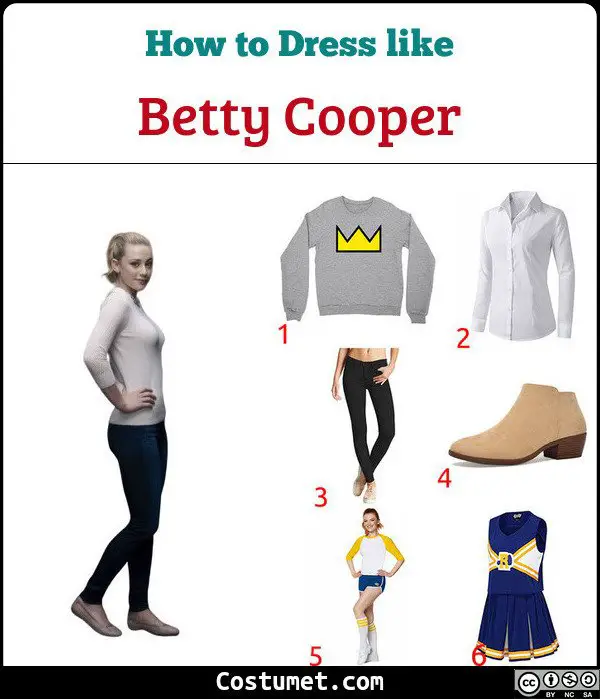 Betty Cooper Costume for Cosplay & Halloween