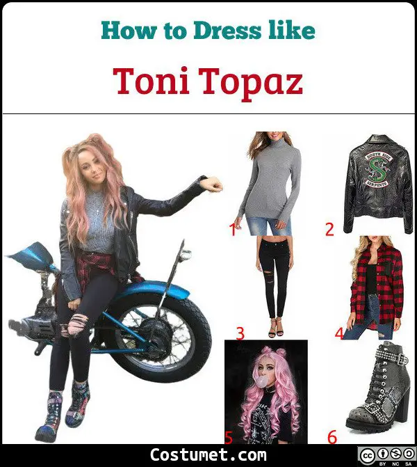 Toni Topaz Costume for Cosplay & Halloween