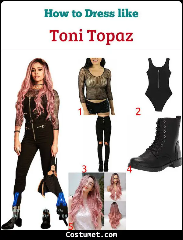 Toni Topaz Costume for Cosplay & Halloween