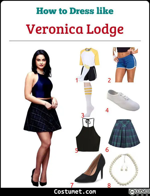 Veronica Lodge Costume for Cosplay & Halloween