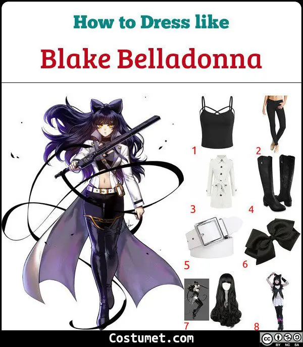 Blake Belladonna Costume for Cosplay & Halloween
