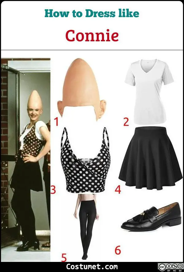 Connie Coneheads Costume for Cosplay & Halloween