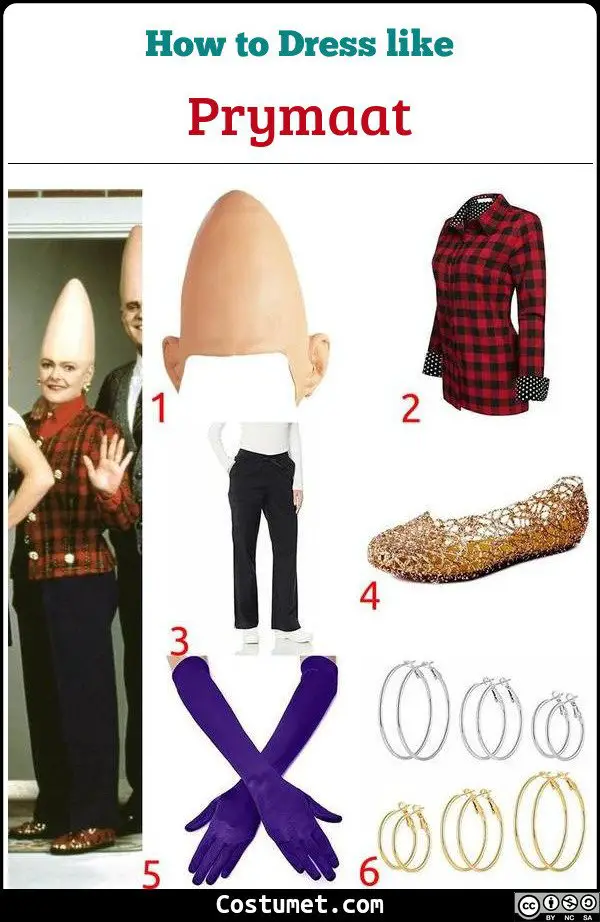 Prymaat Coneheads Costume for Cosplay & Halloween