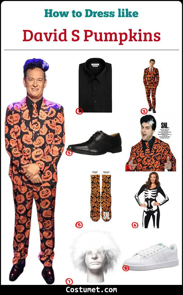 David S Pumpkins Costume for Cosplay & Halloween