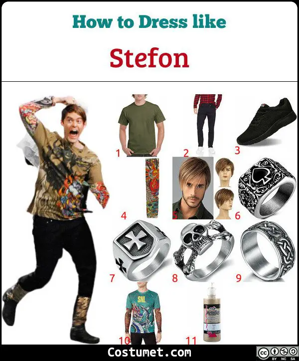 Stefon Costume for Cosplay & Halloween