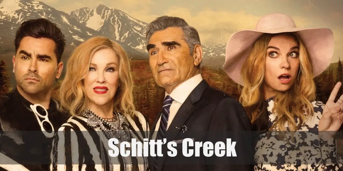 Moira, David, Alexis & Johnny Rose (Schitt's Creek ...
