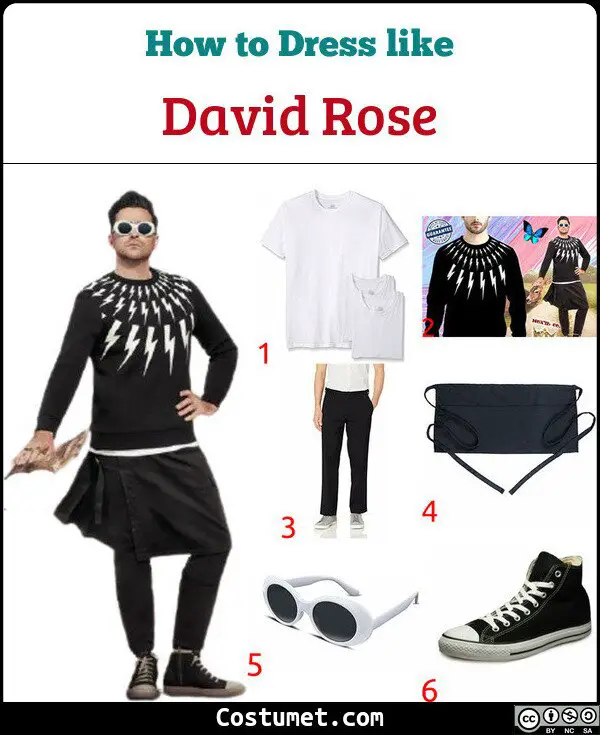 David Rose Costume for Cosplay & Halloween