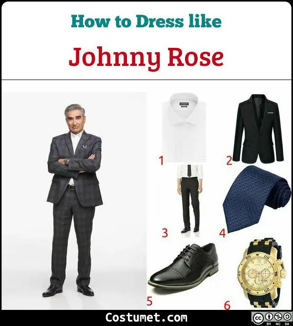 Johnny Rose Costume for Cosplay & Halloween