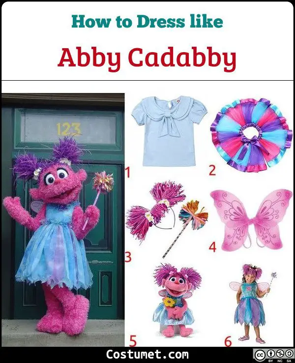 Abby Cadabby Costume for Cosplay & Halloween